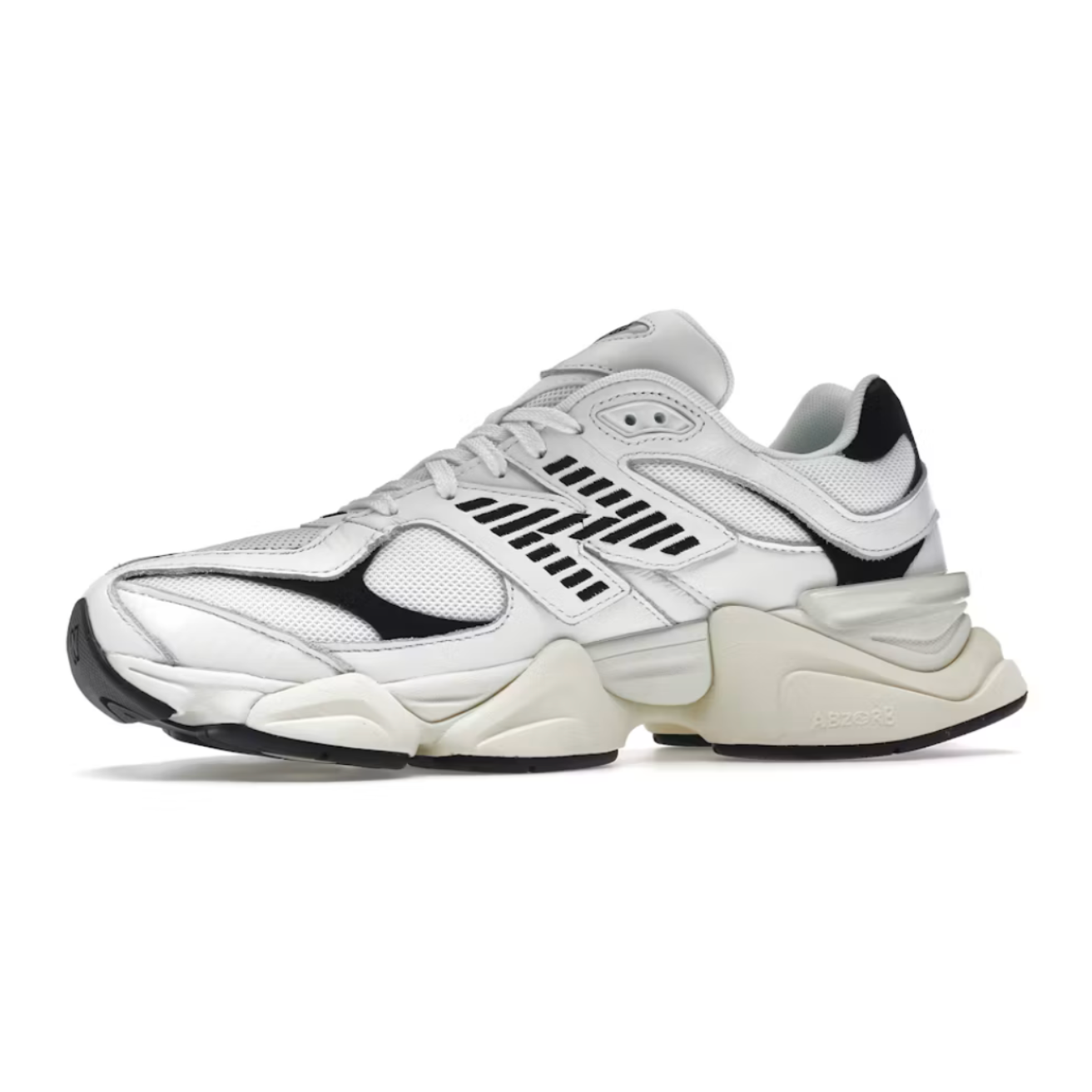 9060 WHITE BLACK